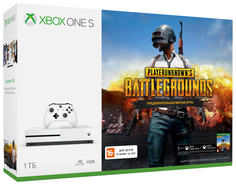 Игровая приставка Microsoft Xbox One S 1Tb White + Игра PlayerUnknown’s Battlegrounds