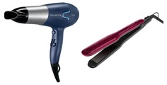 Комплект Фен Rowenta Essentials CV5610 + Выпрямитель для волос Rowenta SF4112F0