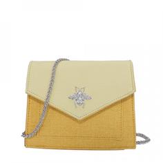 Сумка женская OrsOro CS-0001 желтая