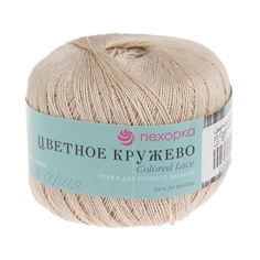 Пряжа для вязания ПЕХ "Цветное кружево" (100% мерсеризованный хлопок) 4х50гр/475м цв,003 с Пехорка