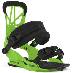 Крепления для сноуборда Union Flite Pro 2020, зеленые, L Юнион