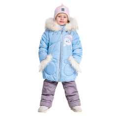 Комплект: куртка, брюки детский BOOM, цв. голубой, р-р 104