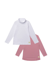 Комплект: джемпер, водолазка детский Kogankids, цв. белый, р-р 110