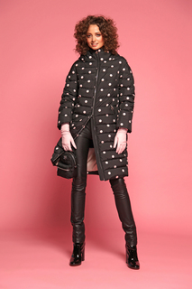 Полупальто женское Naumi 18 W 121 00 11 черное 40 RU