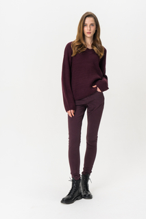 Джинсы женские Blend She 20202495 бордовые 28 EU