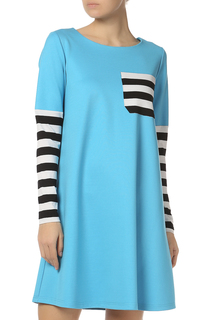 Платье женское Adzhedo 41636 голубое 3XL