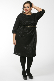Платье женское Amazone N141-02-02 черное 54 FR