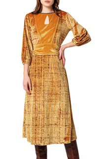 Платье женское BGN W20D200 желтое 38 FR