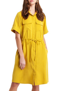 Платье женское BGN S19D204 желтое 40 FR