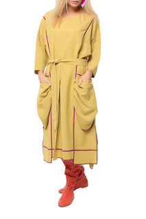 Платье женское KATA BINSKA LARI 180228 желтое 52-54 EU