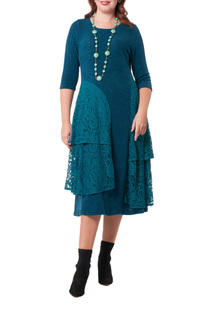 Платье женское KATA BINSKA ELLA 190963 голубое 56-58 EU