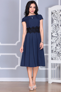 Платье женское Laura Bettini 637_23LN синее S