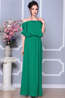 Платье женское Laura Bettini 681_3SOF зеленое M