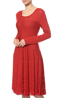 Платье женское Lil pour lAutre CHRISTIES/LAQUE красное 42 FR
