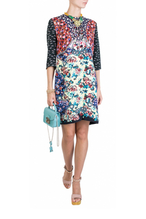Платье женское Mary Katrantzou 86853 черное 46 UK