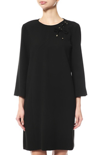 Платье женское Tara Jarmon 15328R350299 черное 42 FR