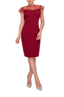 Платье женское Петербургский Швейный Дом 1238-1 красное 54 RU