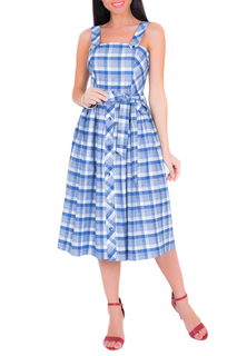 Сарафан женский Argent ALCS8056 голубой 42 RU