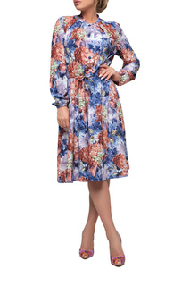 Платье женское Петербургский Швейный Дом 1256-1 синее 50 RU