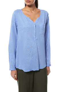 Блуза женская COMMA 80.899.11.1720 голубая 36 DE