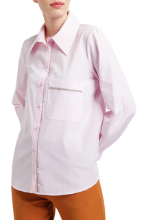 Рубашка женская BGN S19G179 бежевая 38 FR