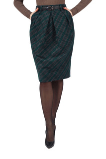 Юбка женская Grey Cat GUB00005Z(STANISLAVA) зеленая 48 RU