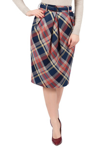 Юбка женская Grey Cat GUB00005Z(STANISLAVA) синяя 42 RU