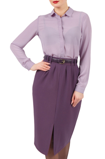 Юбка женская Grey Cat GUB00006V(IRAIDA) фиолетовая 46 RU