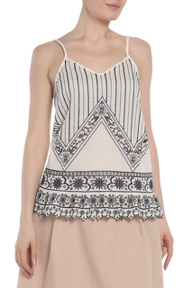 Топ женский Twin-Set Jeans JS62LJ белый XS