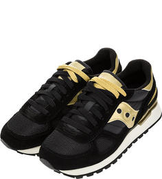 Кроссовки женские Saucony S1108721 черные/золотистые 6.5 US