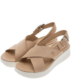 Босоножки женские Timberland TBLA1WXJW бежевые 40.5