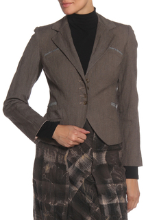 Пиджак женский MODART M/725311 коричневый 44 DE