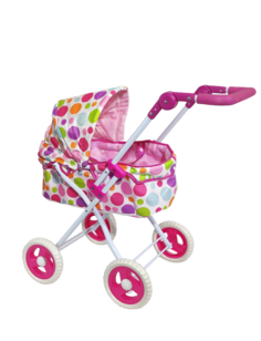 Коляска для кукол Doll Stroller 1834-c5201 6603-4 розовая