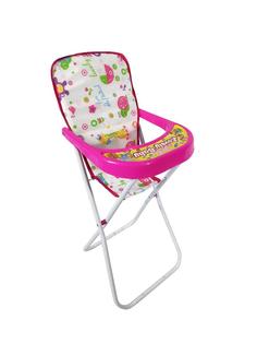 Кукольный стульчик для кормления Doll Stroller 1834-C0351 розовый