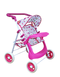 Коляска для кукол Doll Stroller 1834-B6747 6601-3 розовая