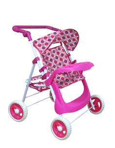 Коляска для кукол Doll Stroller 1834-B5053 6601-2 розовая