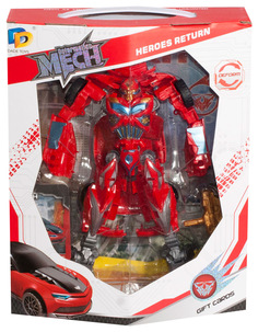 Интерактивный робот Maya Toys Красный спорткар D622-E267