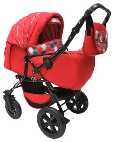 Коляска-трансформер Indigo Capri PCO Красная