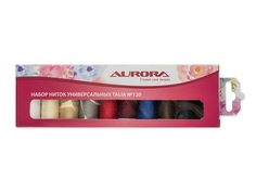 Набор ниток Aurora Talia №120 10 шт AU-1201
