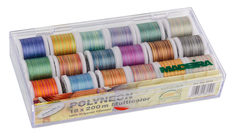Набор ниток MADEIRA Polyneon Multicolor 18 x 200 м 8046