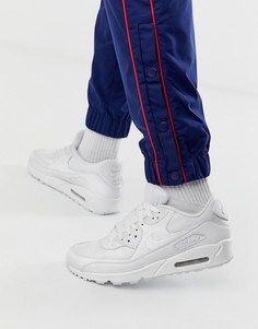 Белые кроссовки Nike Air Max 90 essential 537384-111-Белый