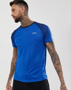 Синяя спортивная футболка Slazenger Eli-Синий