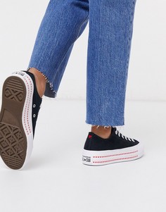 Кеды на высокой платформе Converse Chuck Taylor-Черный
