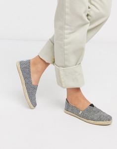 Черные эспадрильи Toms-Черный