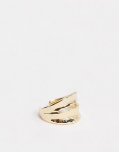 Толстое золотистое кольцо Nylon-Золотой