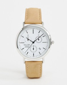 Часы с замшевым ремешком Reclaimed Vintage Inspired эксклюзивно для ASOS-Светло-коричневый