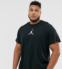 Черная футболка Nike Plus Jumpman-Черный Jordan