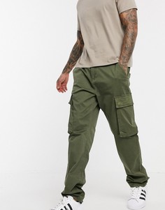 Узкие брюки карго French Connection-Зеленый