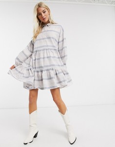 Свободное платье-рубашка Only-Мульти