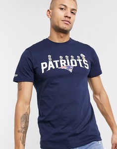 Темно-синяя футболка с принтом на спине New Era NFL x Peanuts-Темно-синий